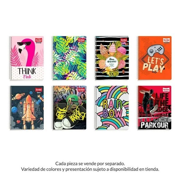 CUADERNO PROF. MULTILINEA SCRIBE 3833 C7 ESP 90H C.24